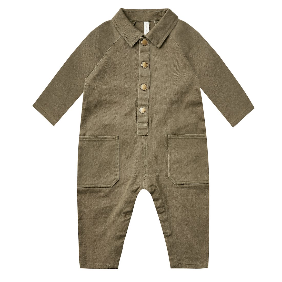 Snap Jumpsuit | Olive