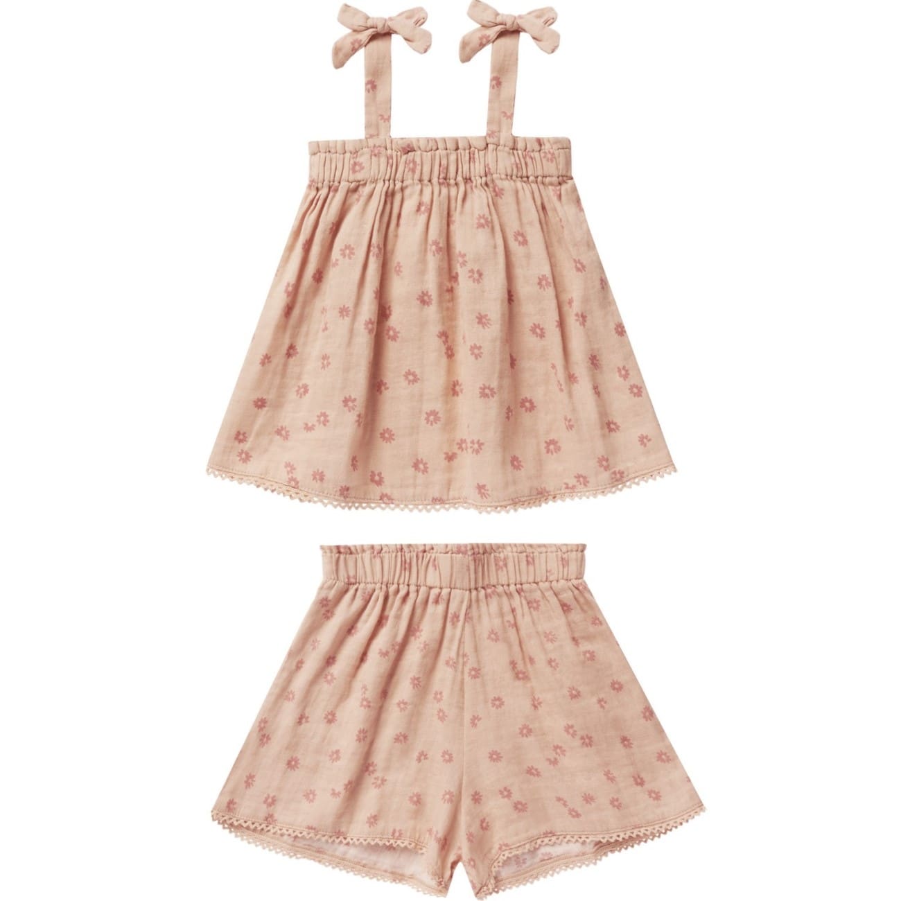 Remi Top & Remi Shorts | Pink Daisy