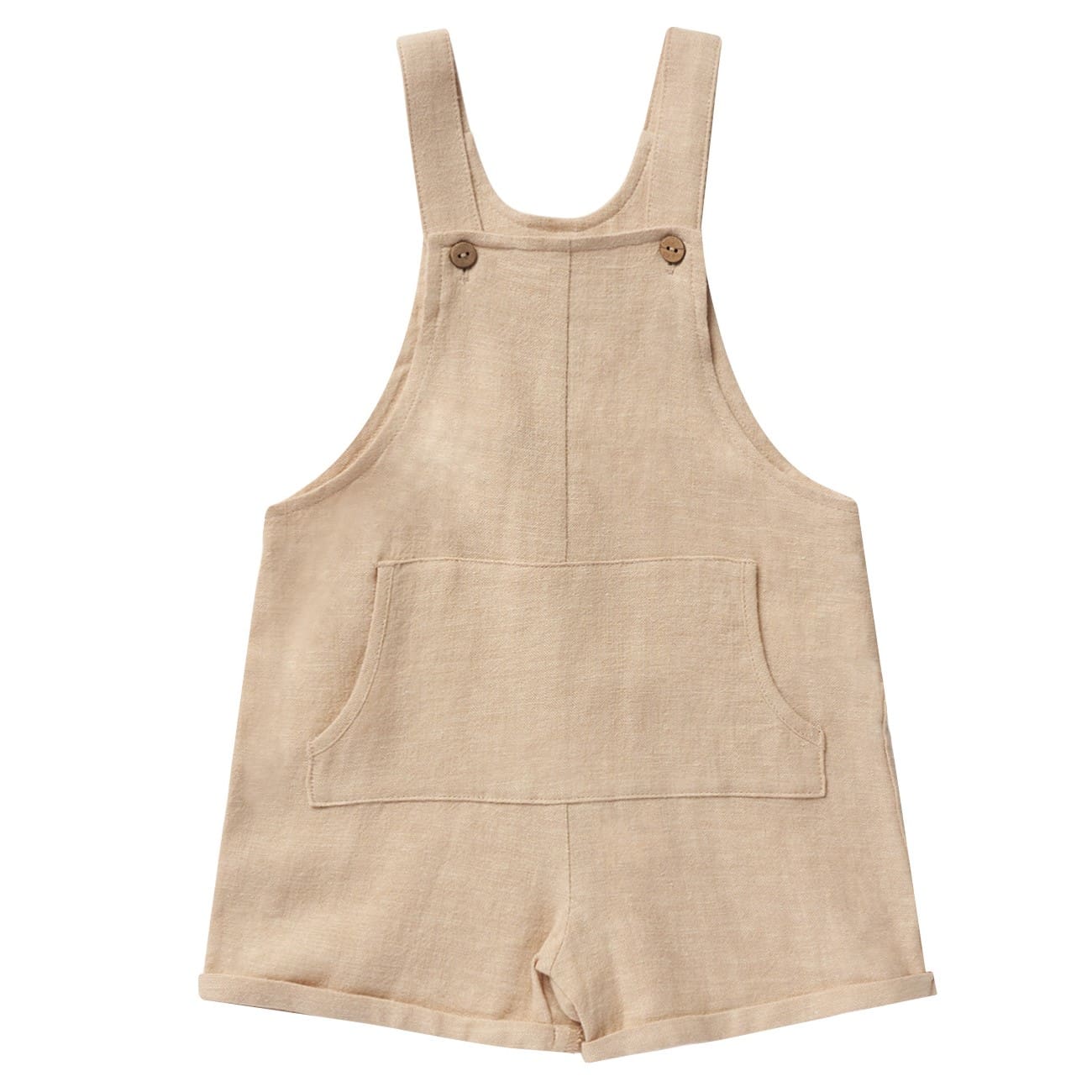Billie Overalls | Heathered Sand