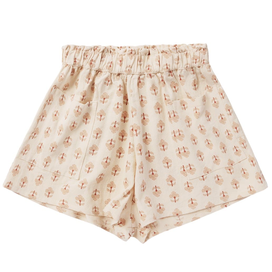 Cropped Collared Shirt & Paperbag Shorts | Motif