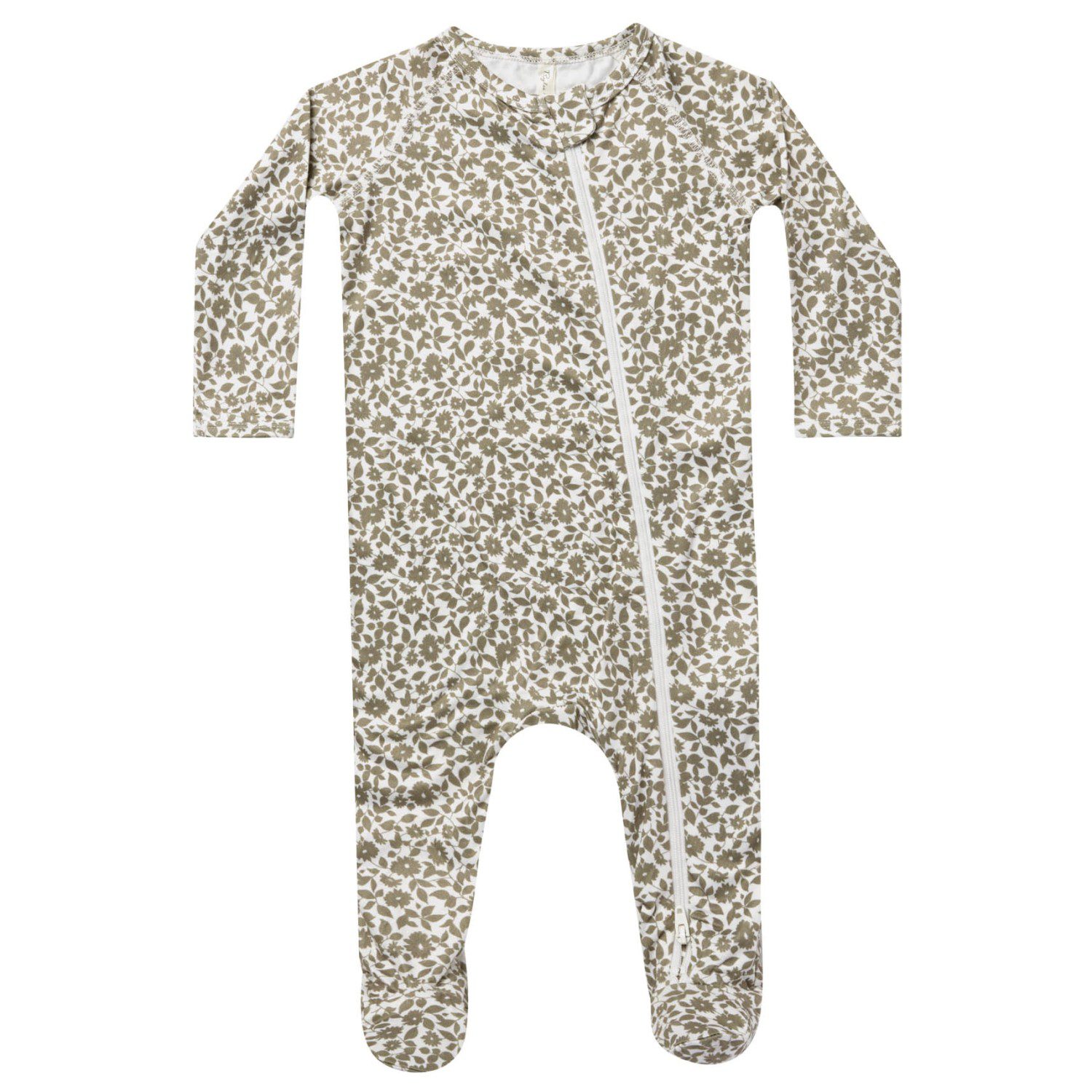 Footed Sleeper | Holiday Vines