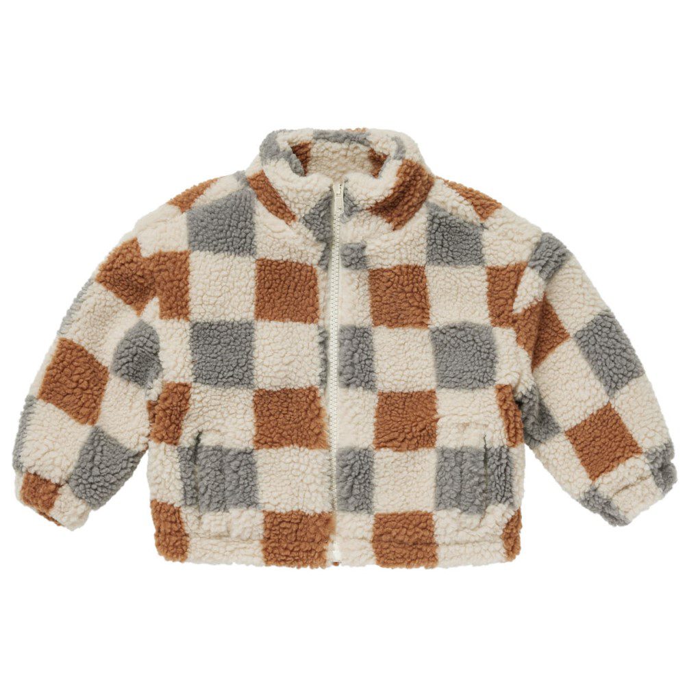 Coco Jacket | Shearling Check