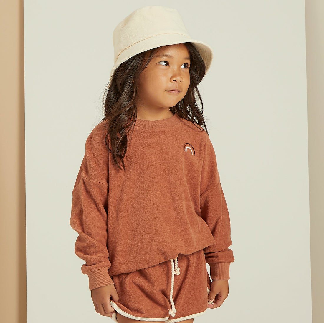 Terry Bucket Hat | Terracotta