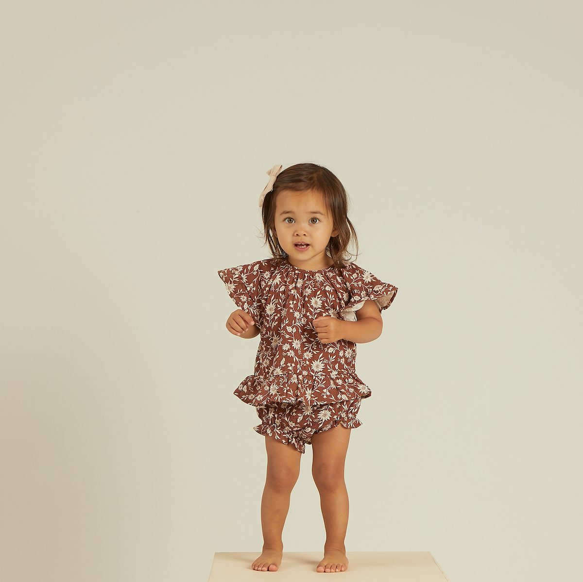 Flutter Bloomer & Butterfly Top | Wild Floral