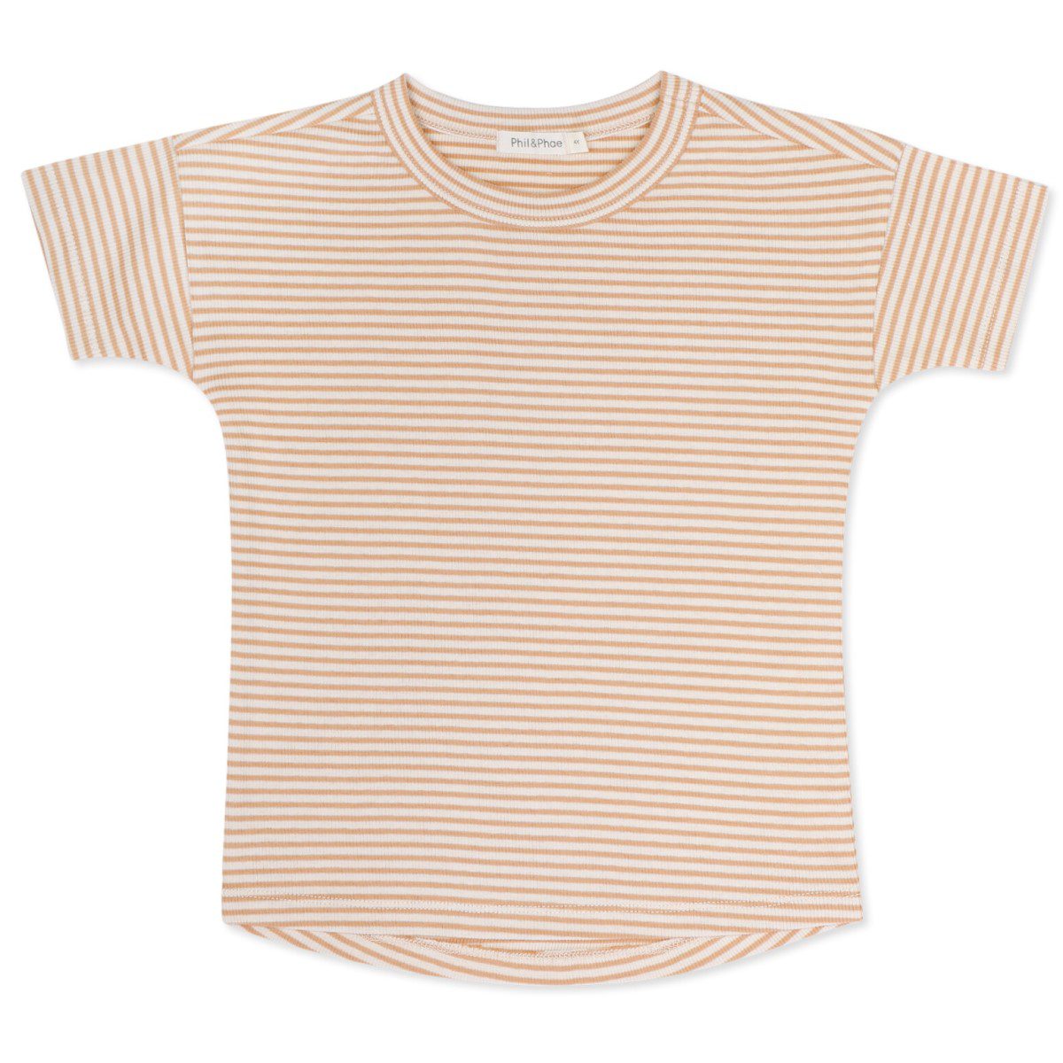 Rib Tee S/S Stripes & Chunky Sweat Shorts