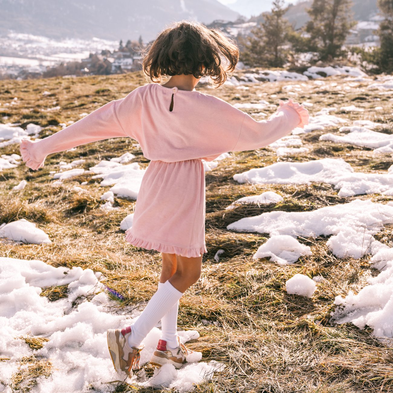 Robe Justine Terry | Blush