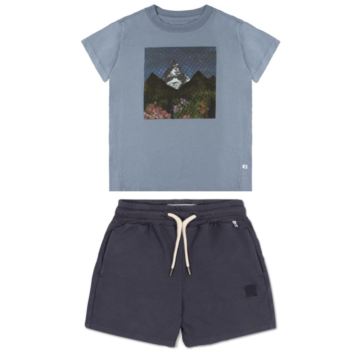 T-Shirt & Shorty | Night Blue
