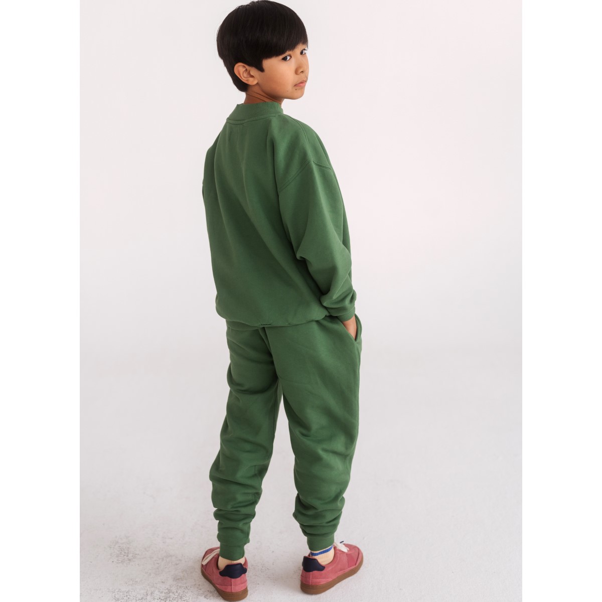 Comfy Sweater & Jogger | Bottle Green