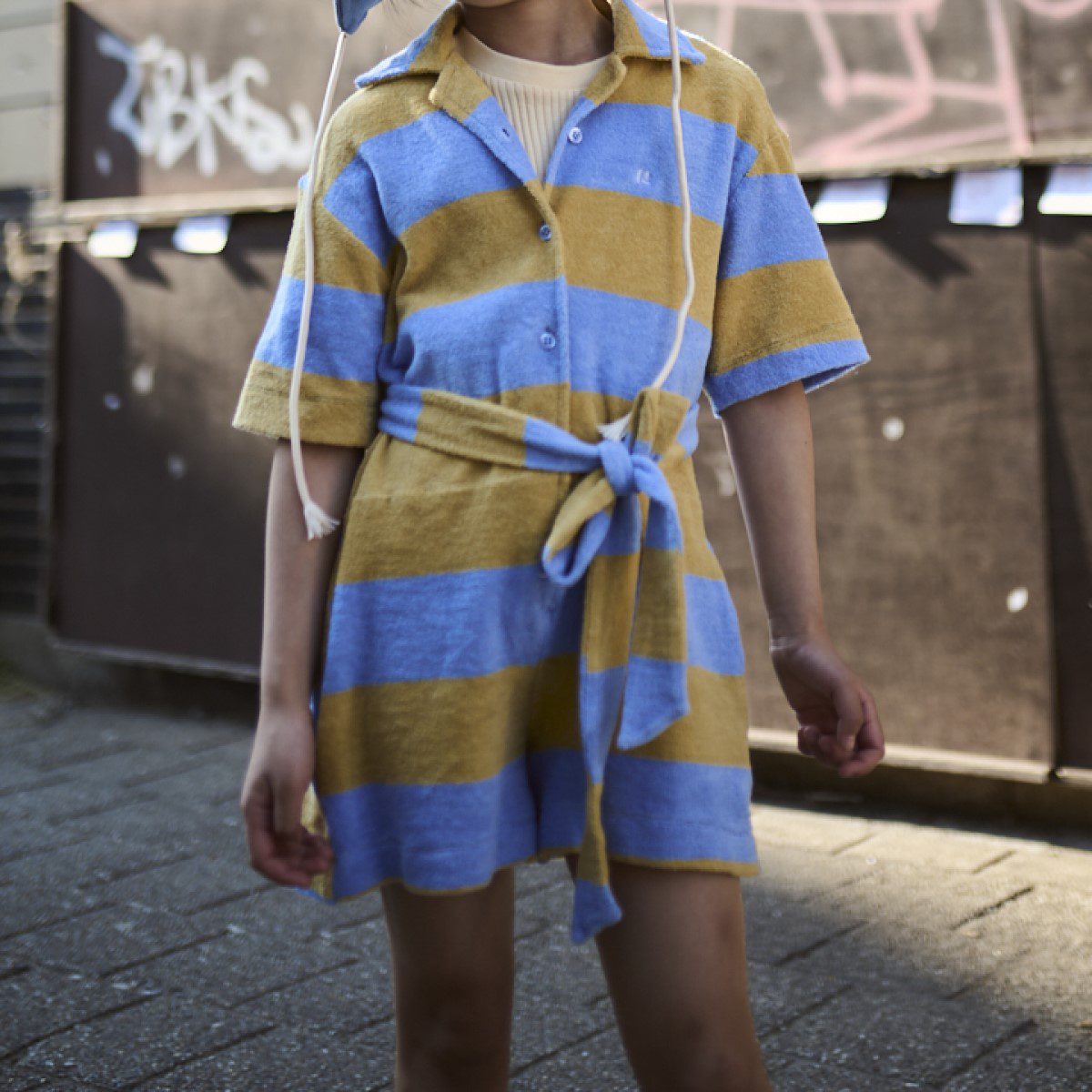 Biscotti Blueish Shirt Suit