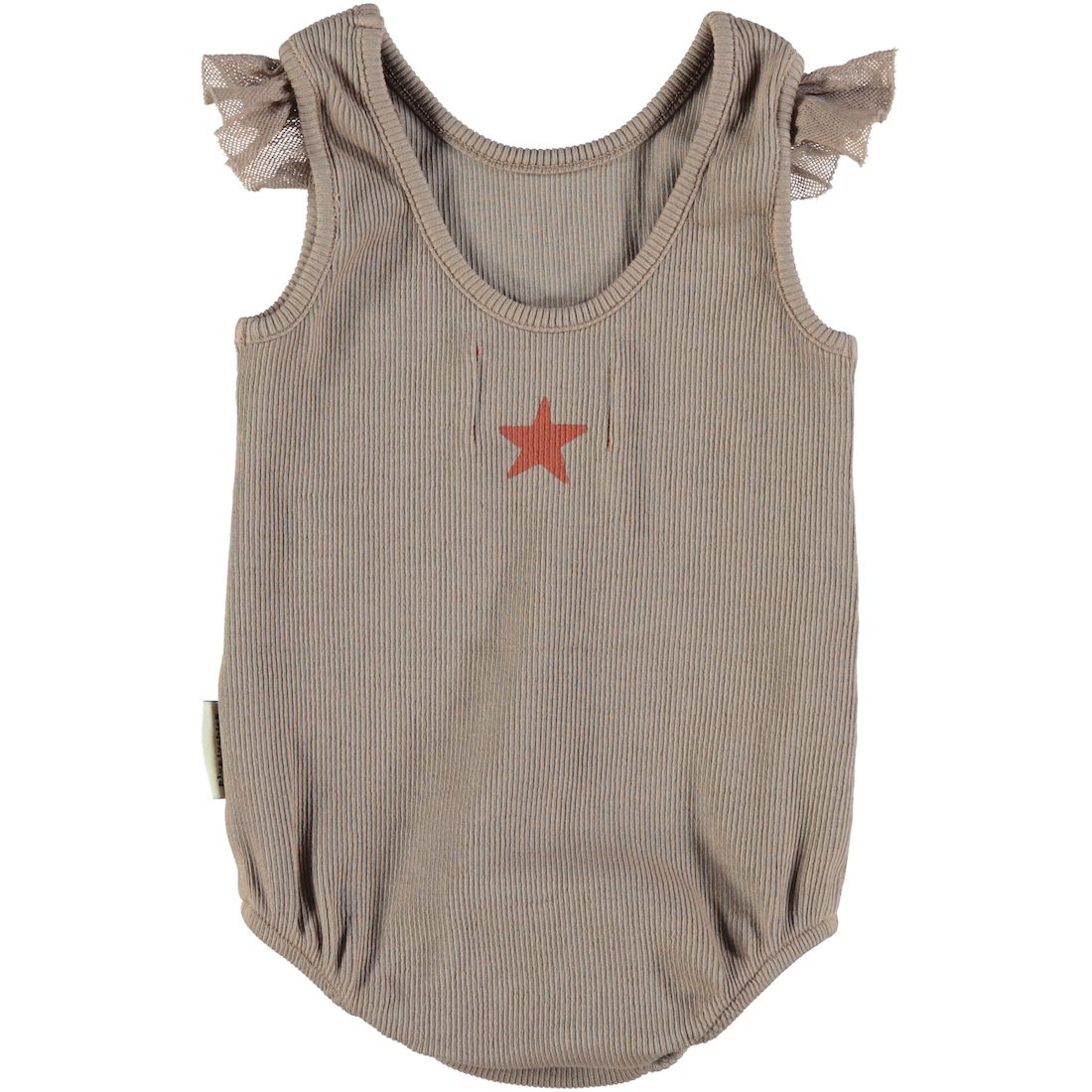 Ribbed Body Nut W/ 'Leone D'or' Print