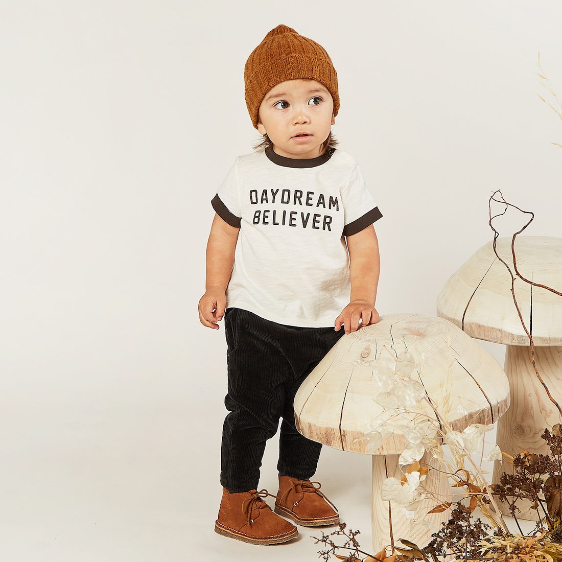 Ringer Tee & Vintage Black Hawthorne Trouser