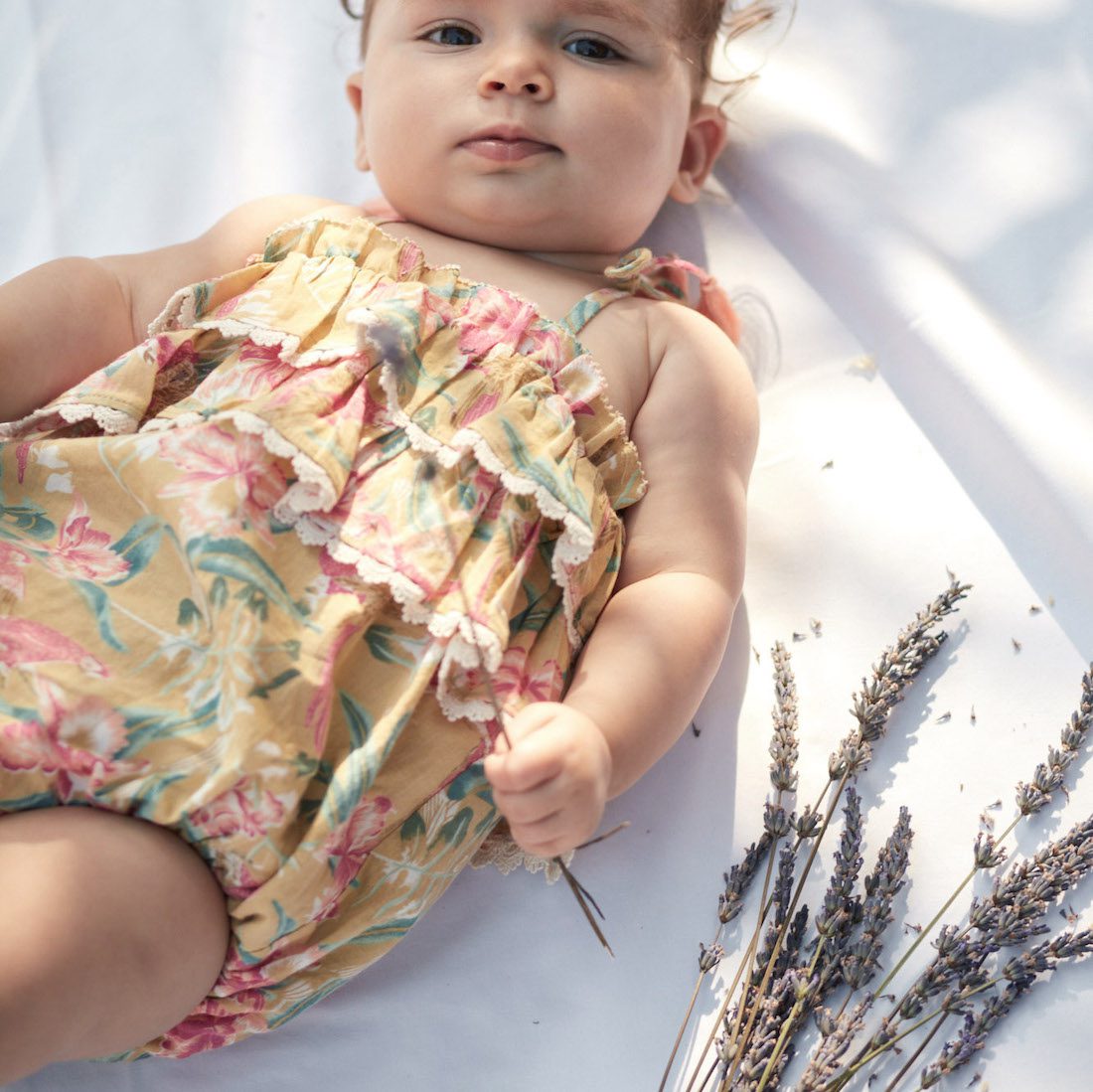 Rompers Kumal Soft Honey Parrots