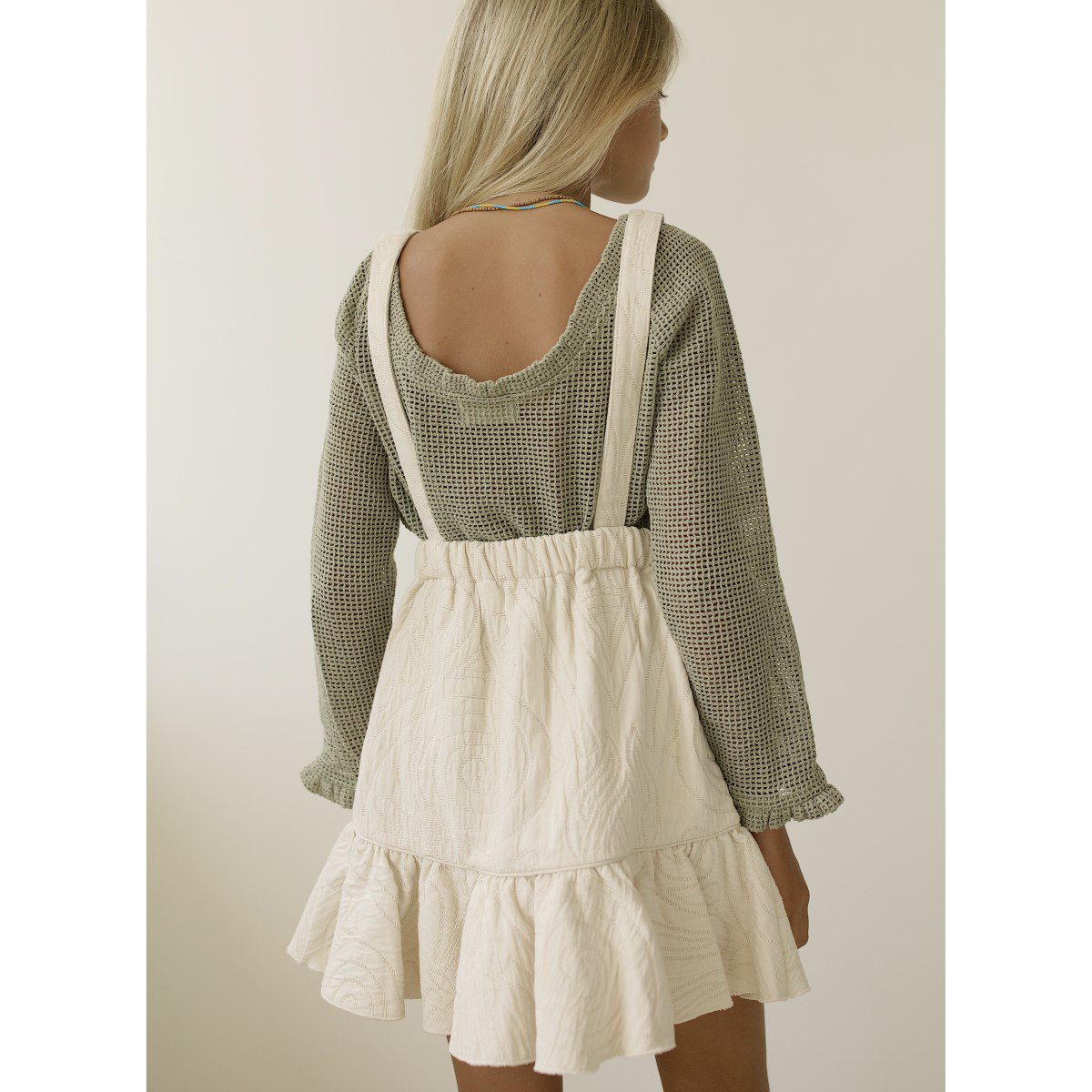 Rowse Bodysuit & Romeo Skirt | Dried Herb/Undyed