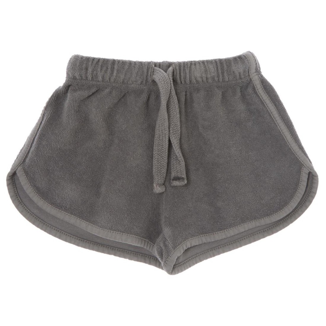 Plain Terry Ruffled Shorts