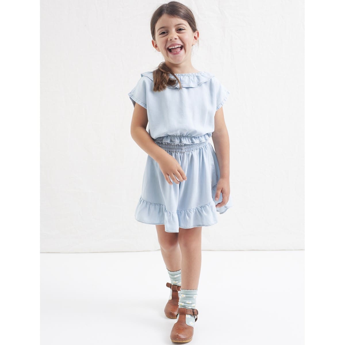 Ruffled Skirt Shorts