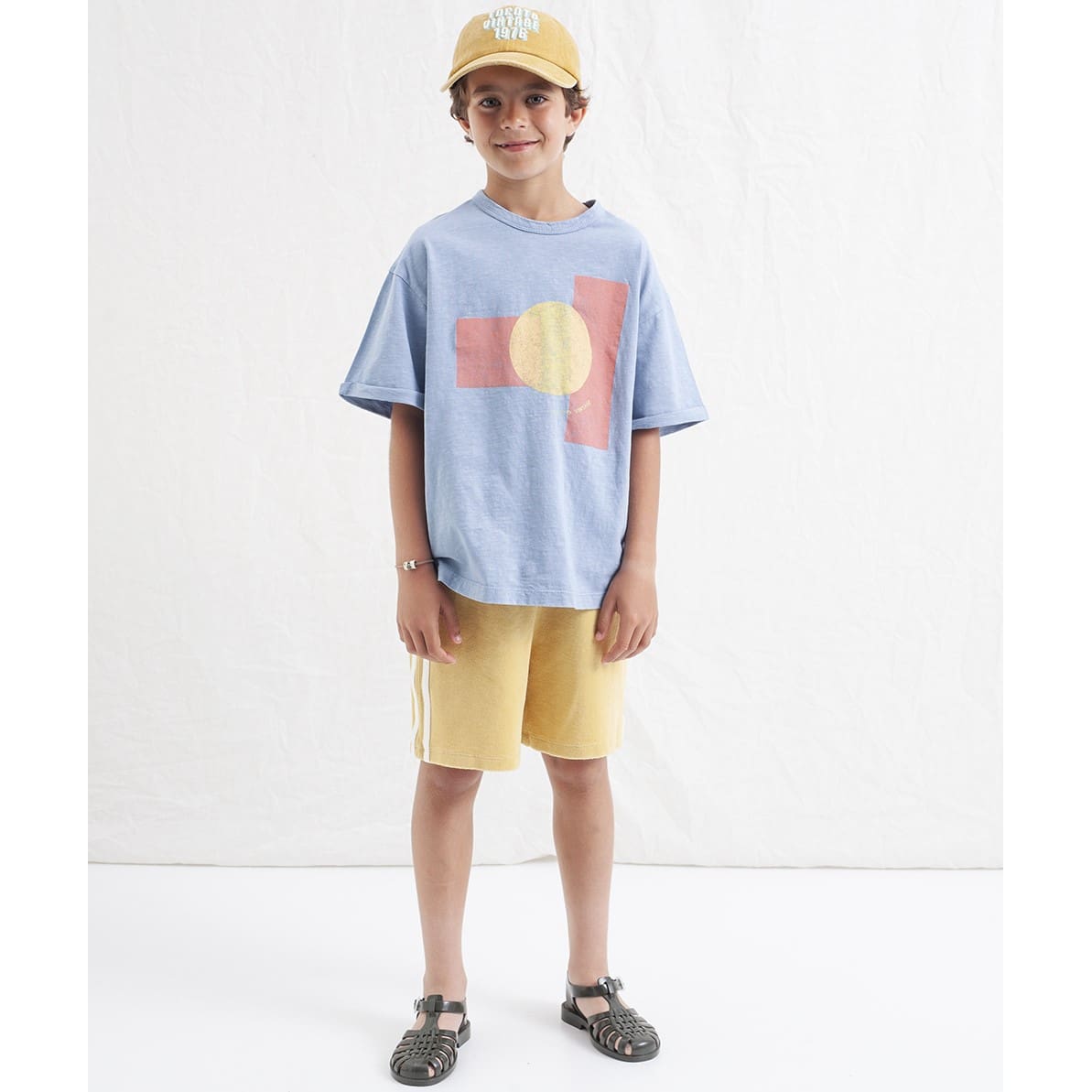 Terry Shorts W/ Side Stripes