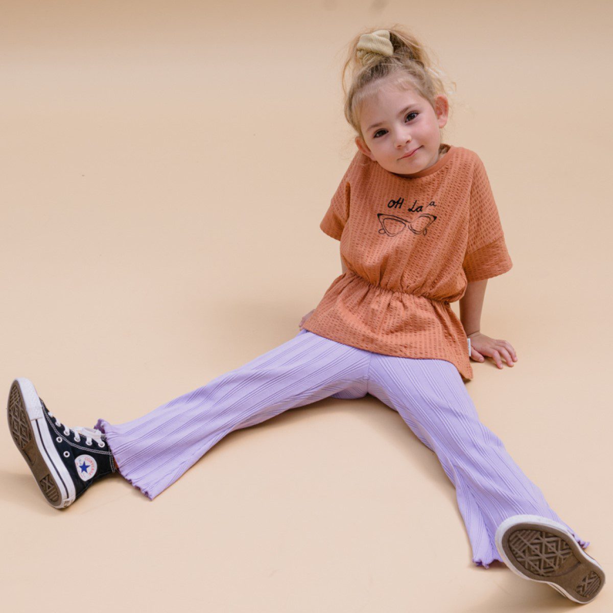 Peplum Shades Top | Café