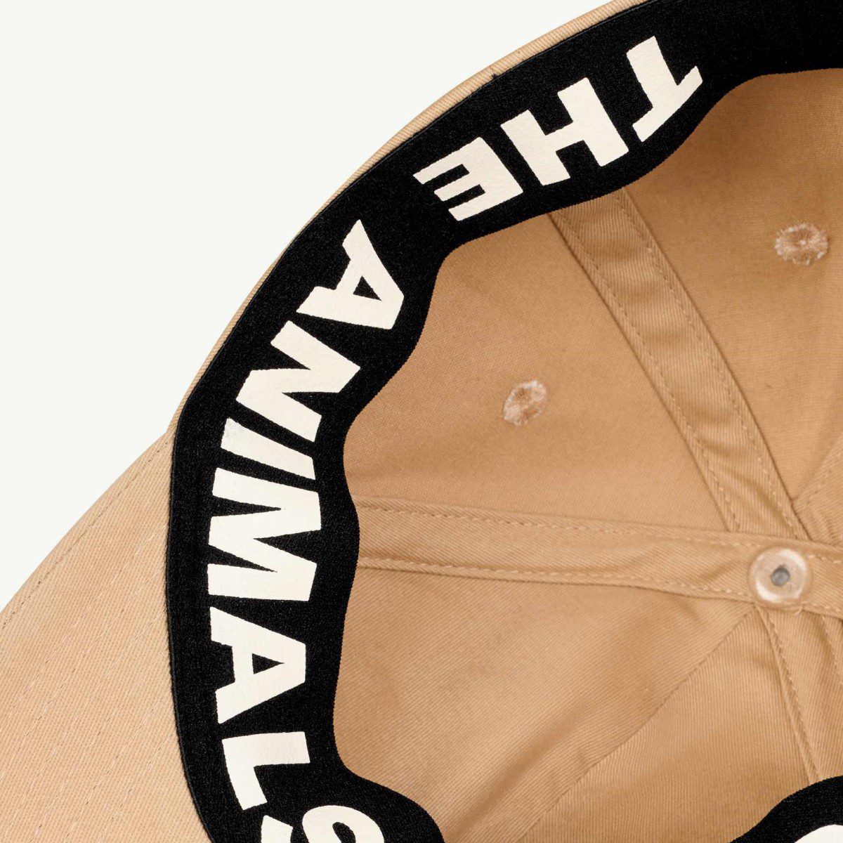 Elastic Hamster Kids Cap | Beige