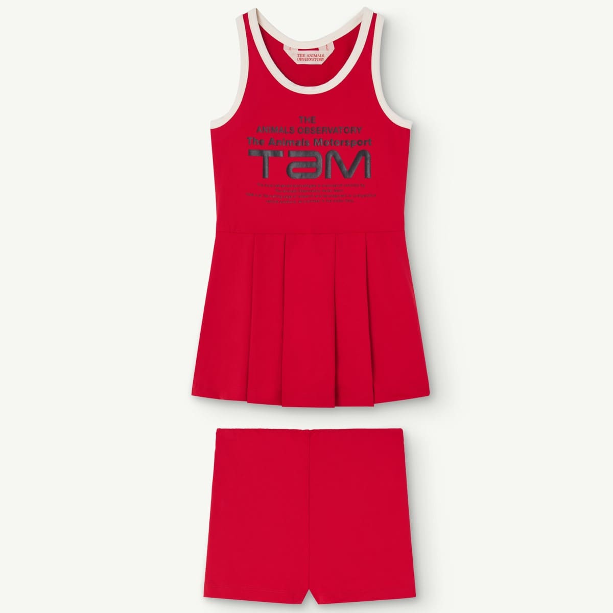 Red Vulture Tennis Dress Set