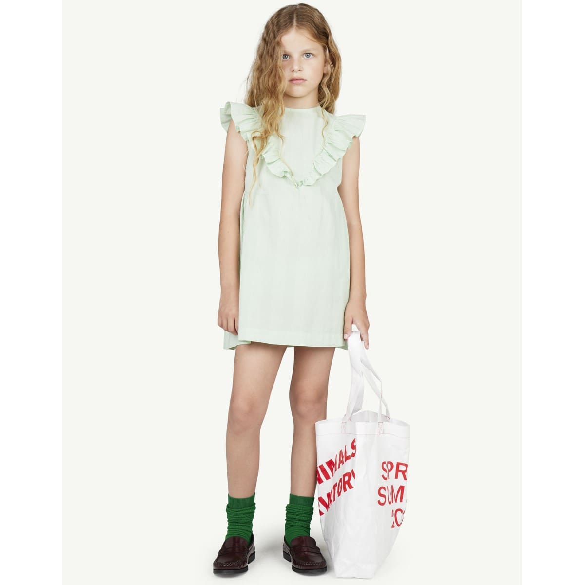 Turquoise Giraffe Dress