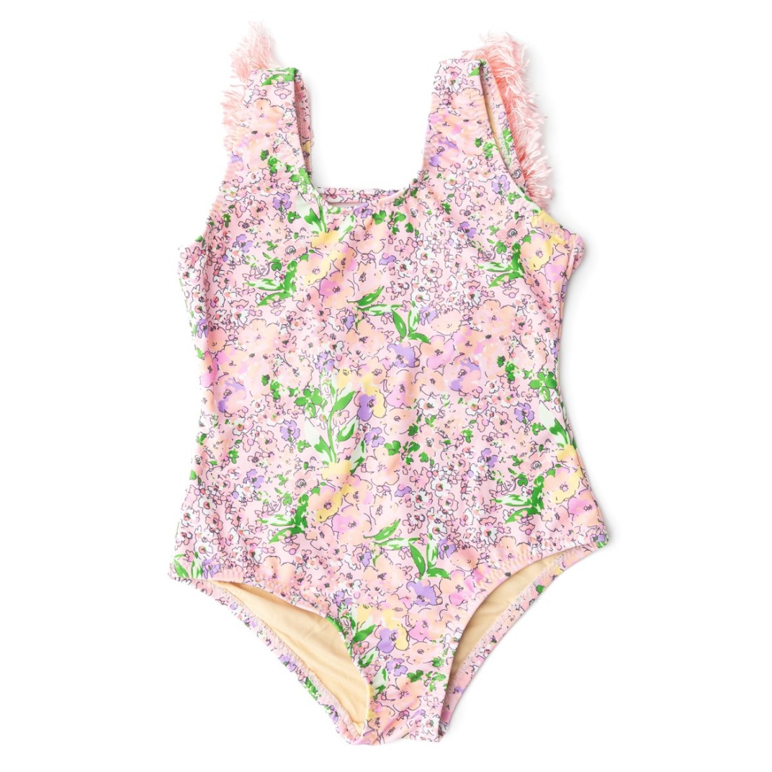One Piece Fringe Petal Pink