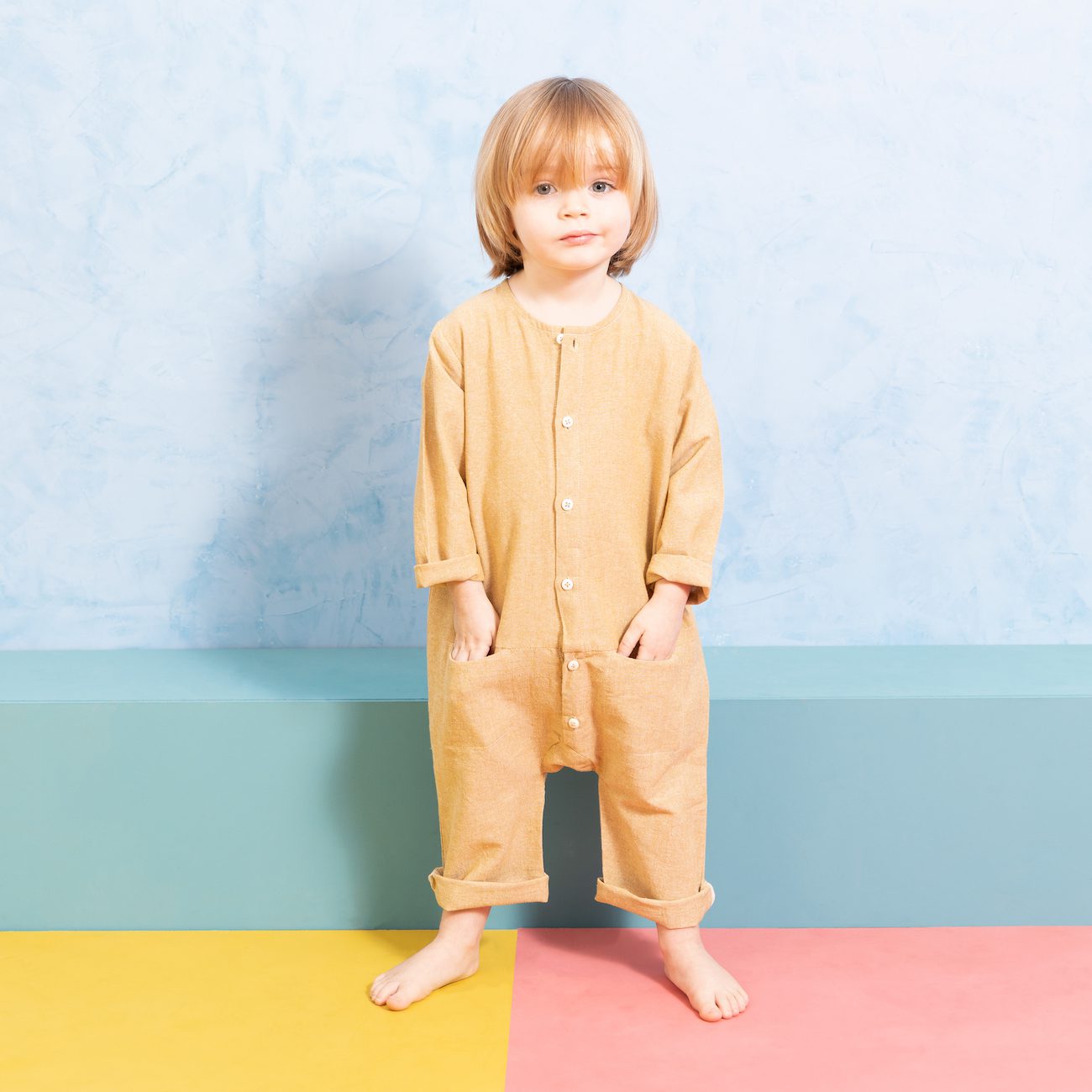 Nina Trousers | Rose Chambray