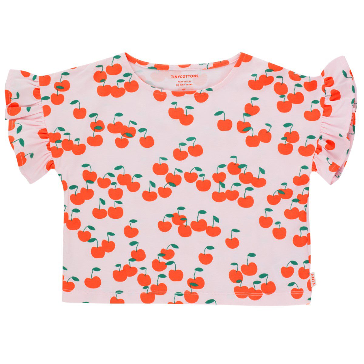 Cherries Frills Tee & Short | Set