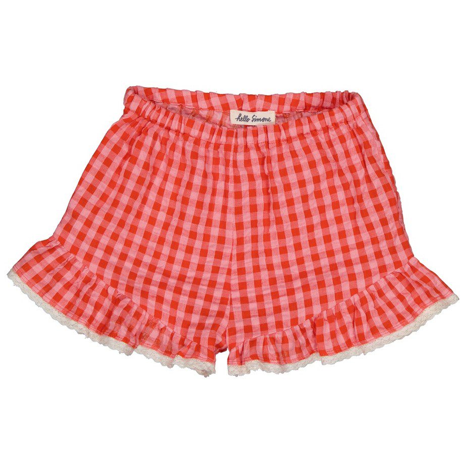 Kiria Blouse & Dorothee Short | Coquelicot/Red Check