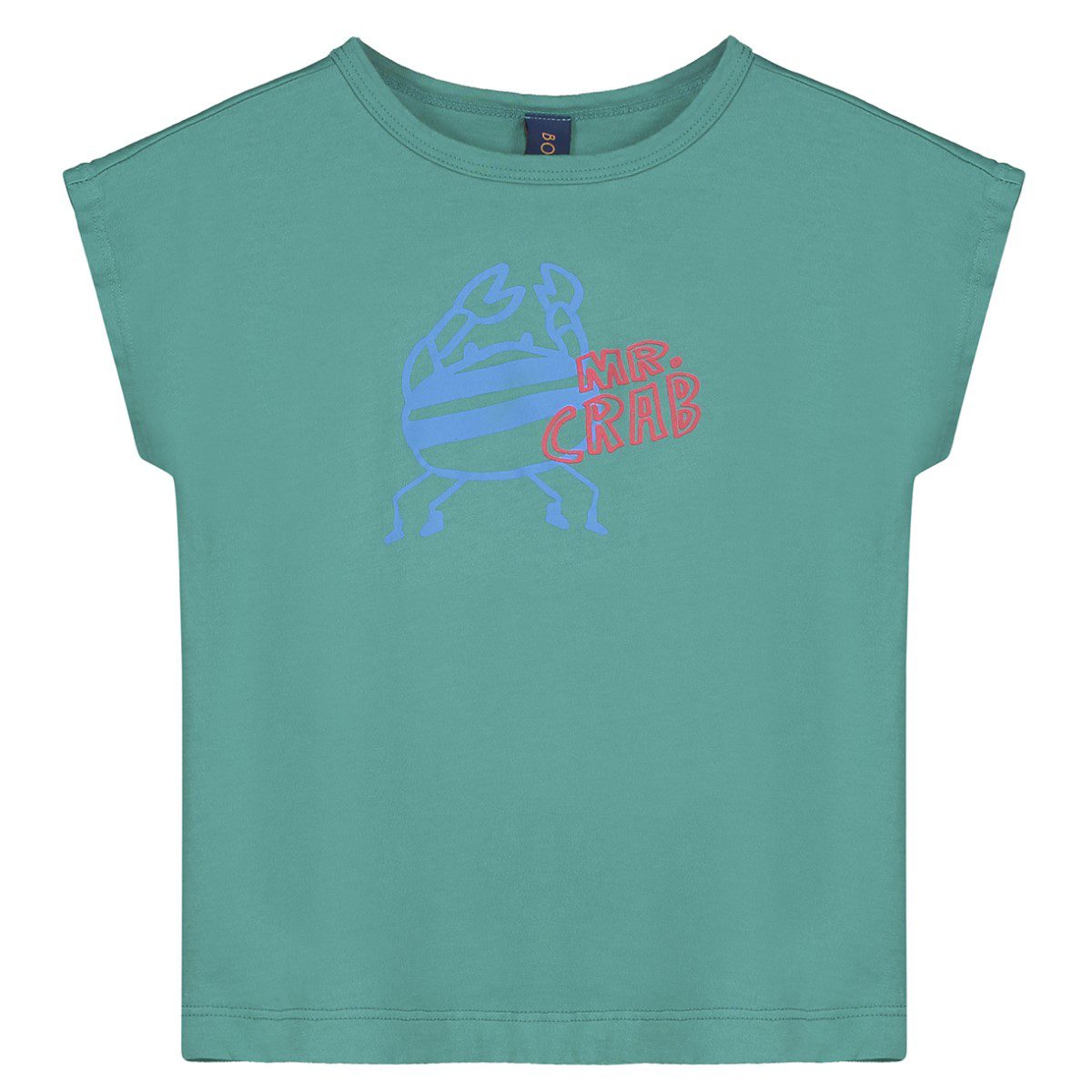 Mr. Crab T-Shirt & Short Allover Crabs | Verdigris/Ivory