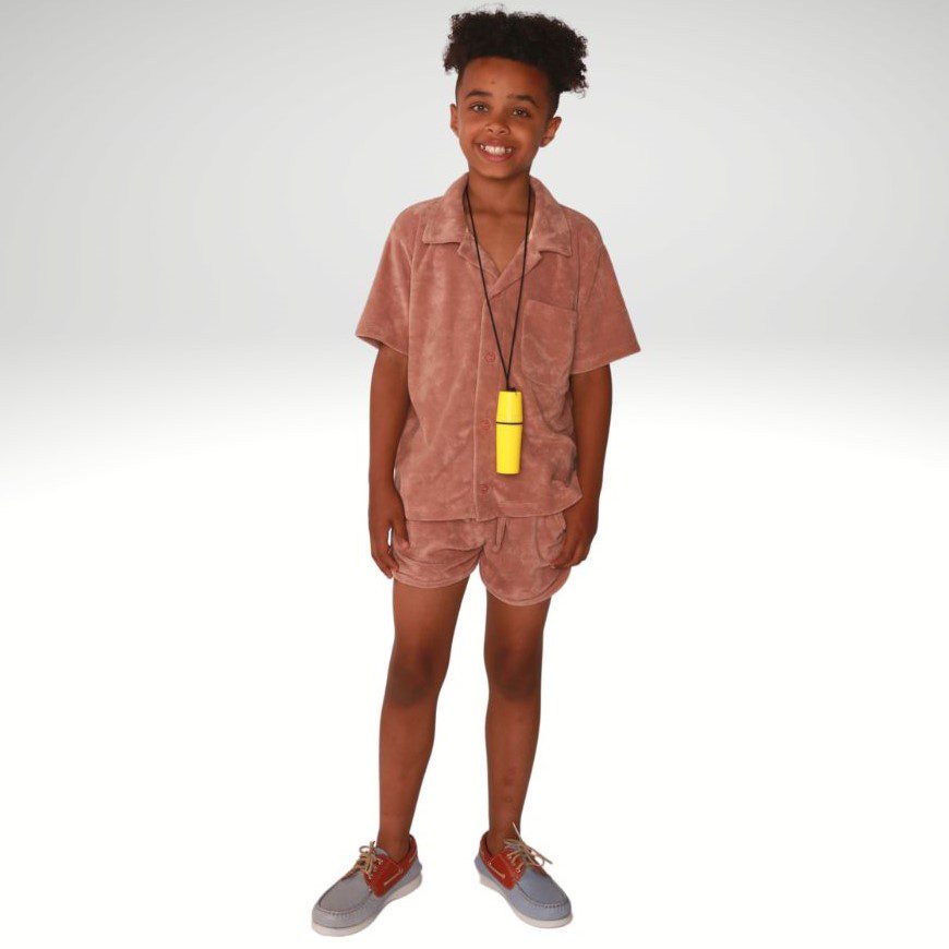 Towel Terry Shirt & Track Short