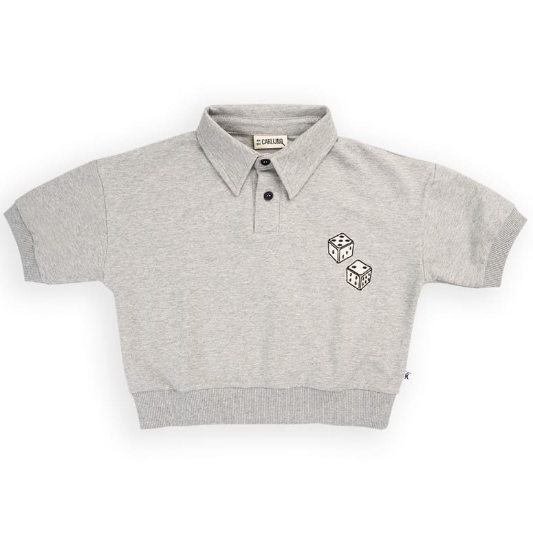 Sweater Short Sleeve W/ Collar