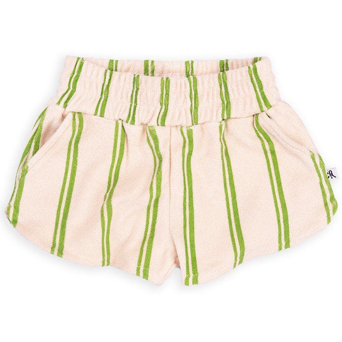 Shorts | Stripes Green