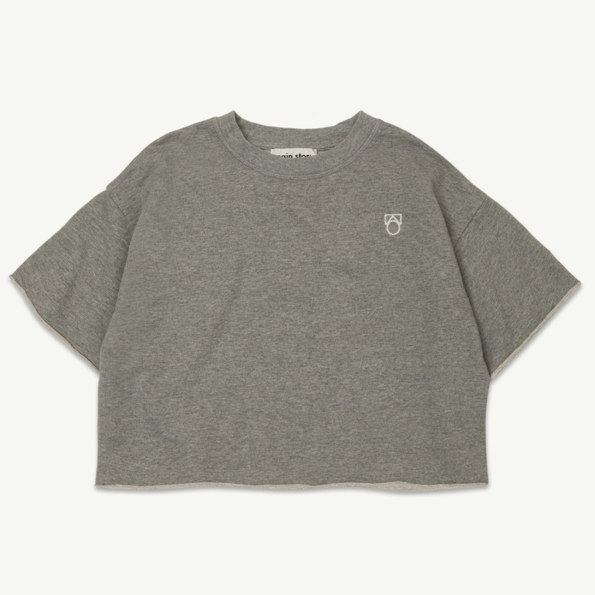 Sweat Top | Grey Melange