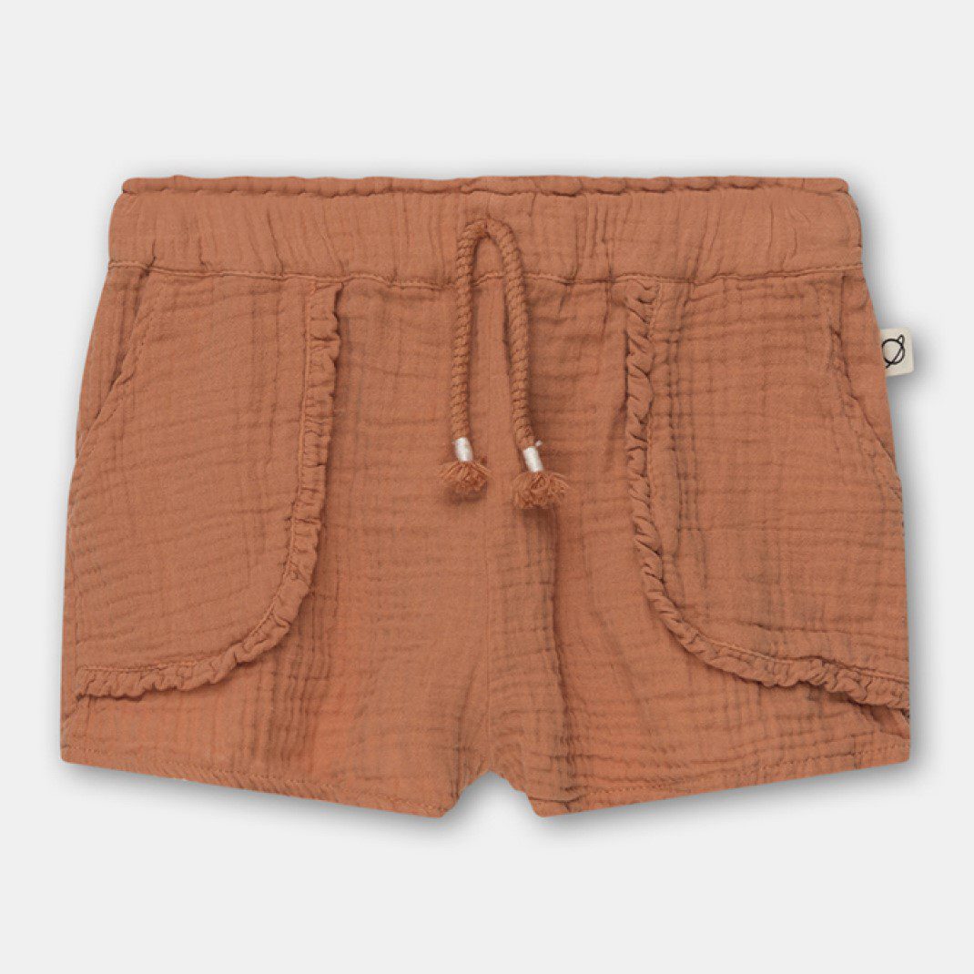 Anouk Muslin Floral Top & Stella Gauze Skirt Shorts