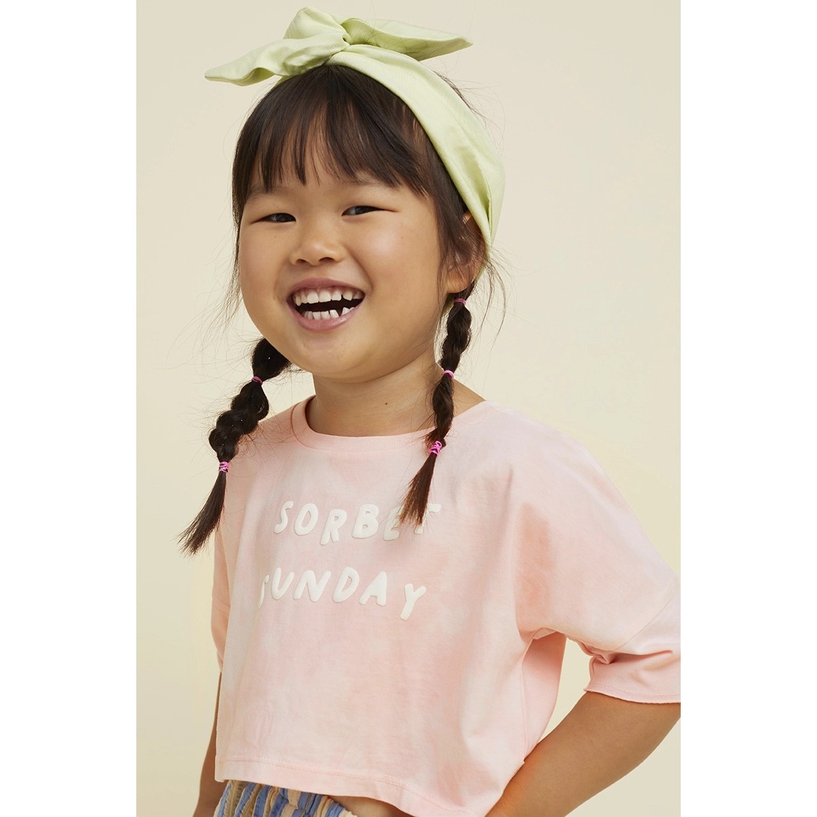 Sorbet Sunday Cropped Tshirt