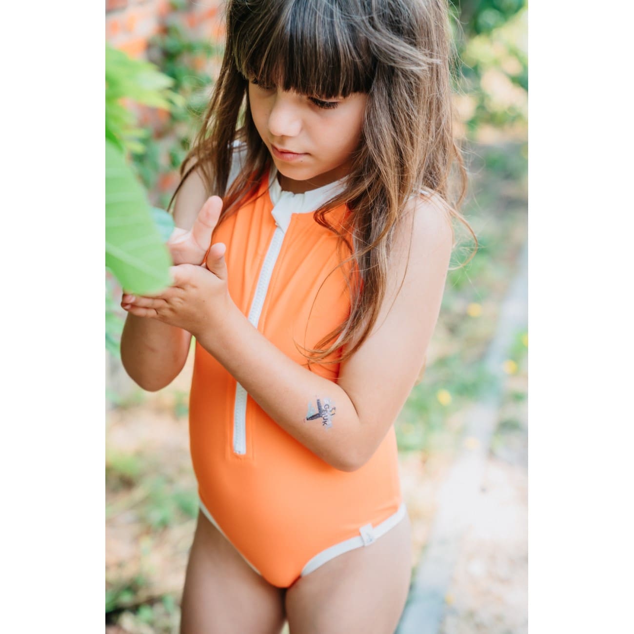 Suki UV Swimsuit | Orange