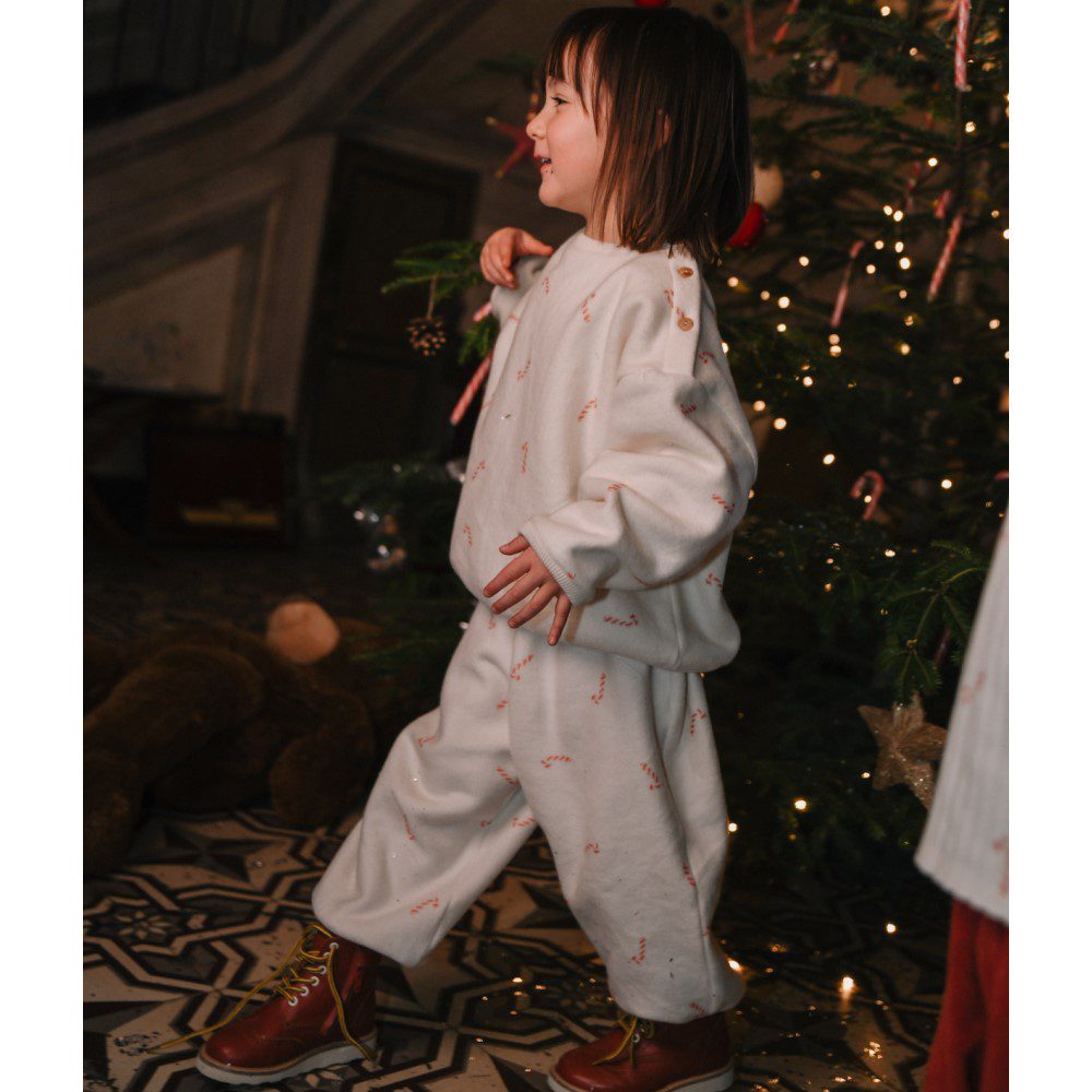 Ours Polar Sweat & Porgy Polar Pants | Candy Cane