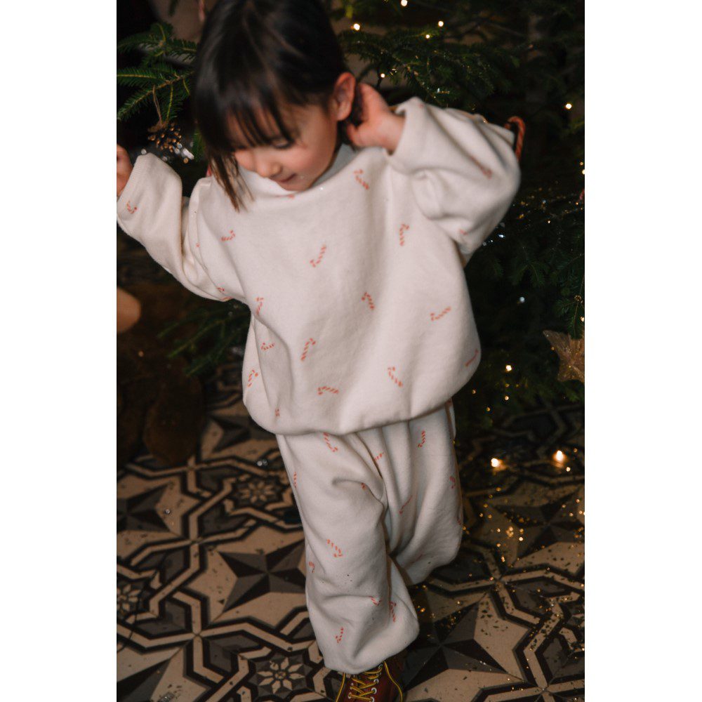 Ours Polar Sweat & Porgy Polar Pants | Candy Cane