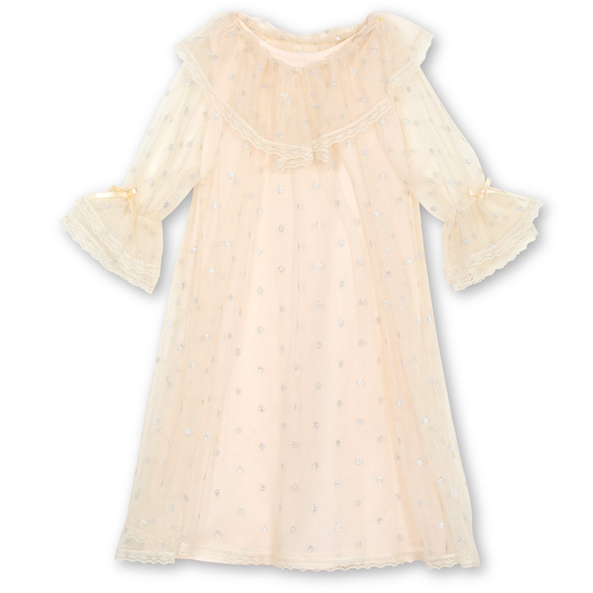 Sandra Tulle Nightdress| Ivory
