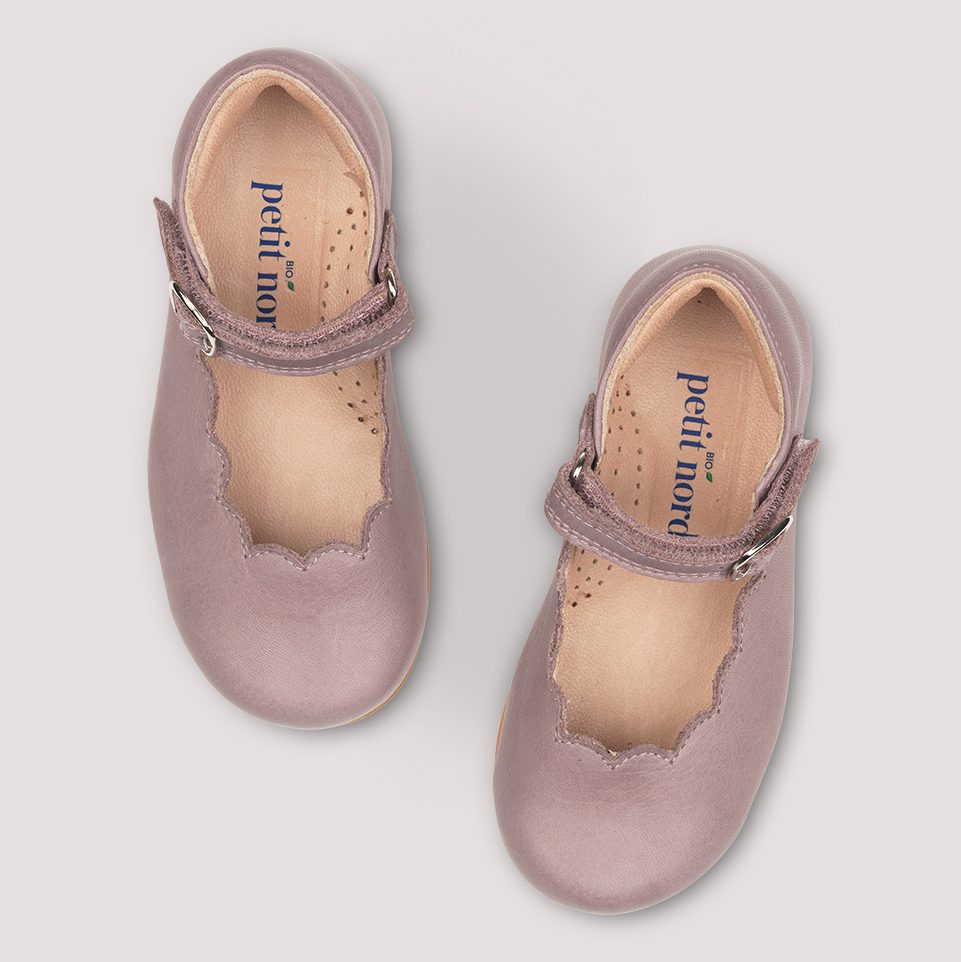 Scallop Mary Jane | Lavender
