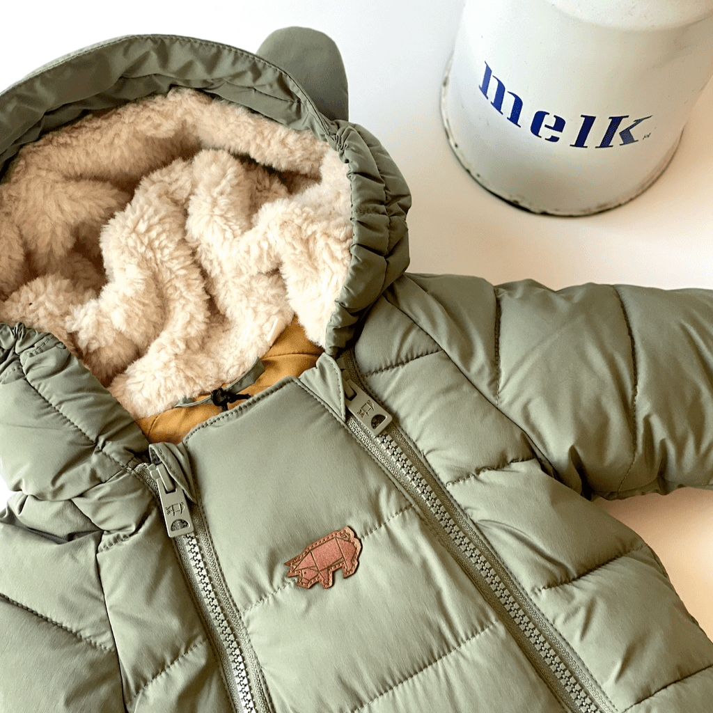 Quilted Onesie | Sage