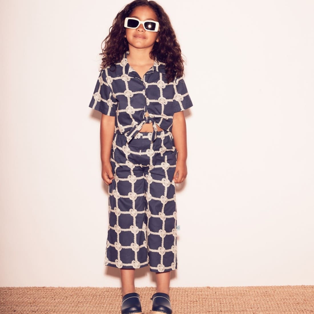 Corda Tie Shirt | Navy