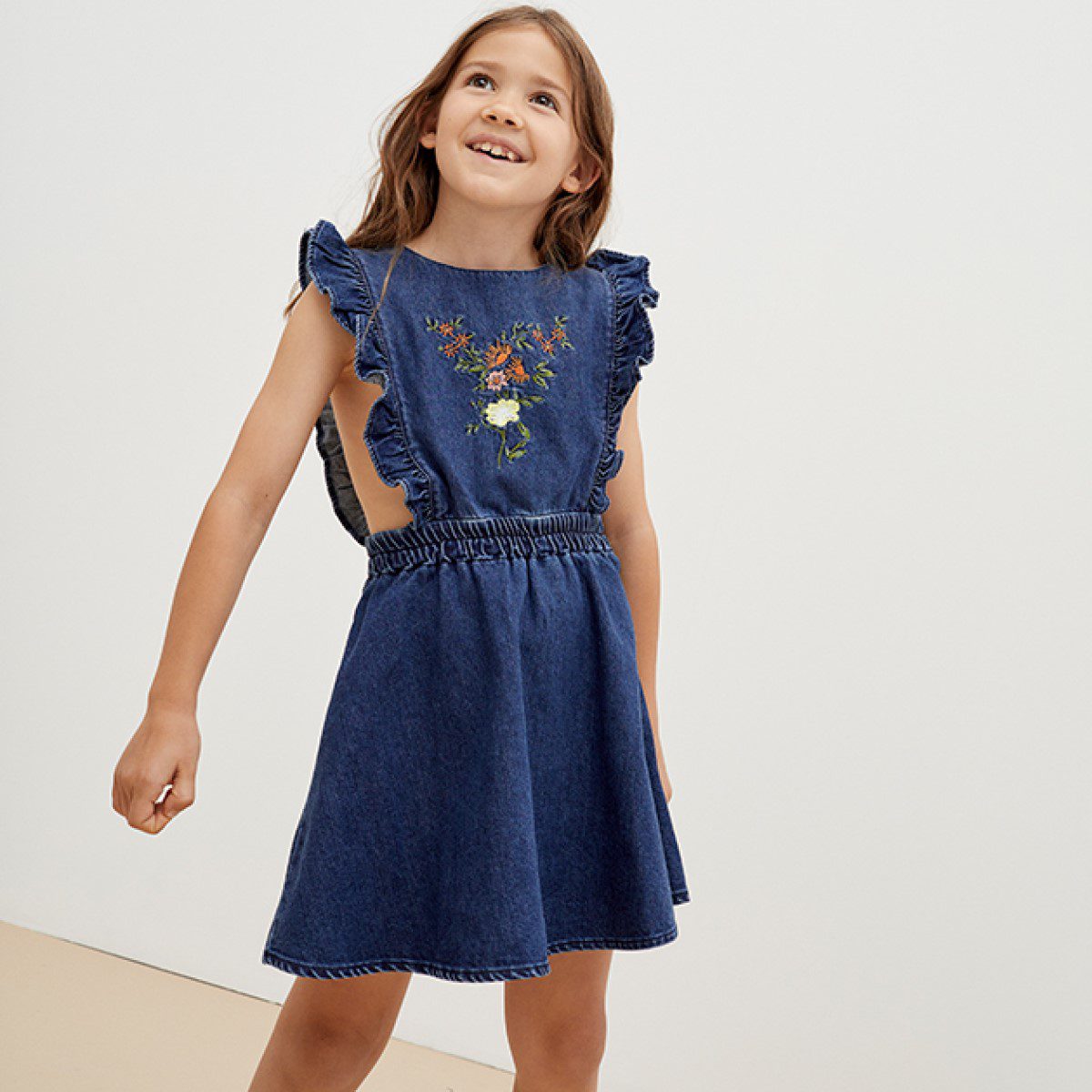 Denim Allergia Pinafiore Dress