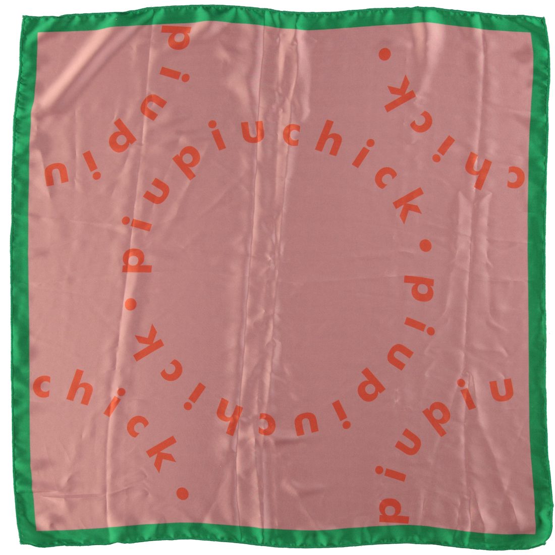 Silky Bandana/Scarf | Nut W/ Popcorn Print