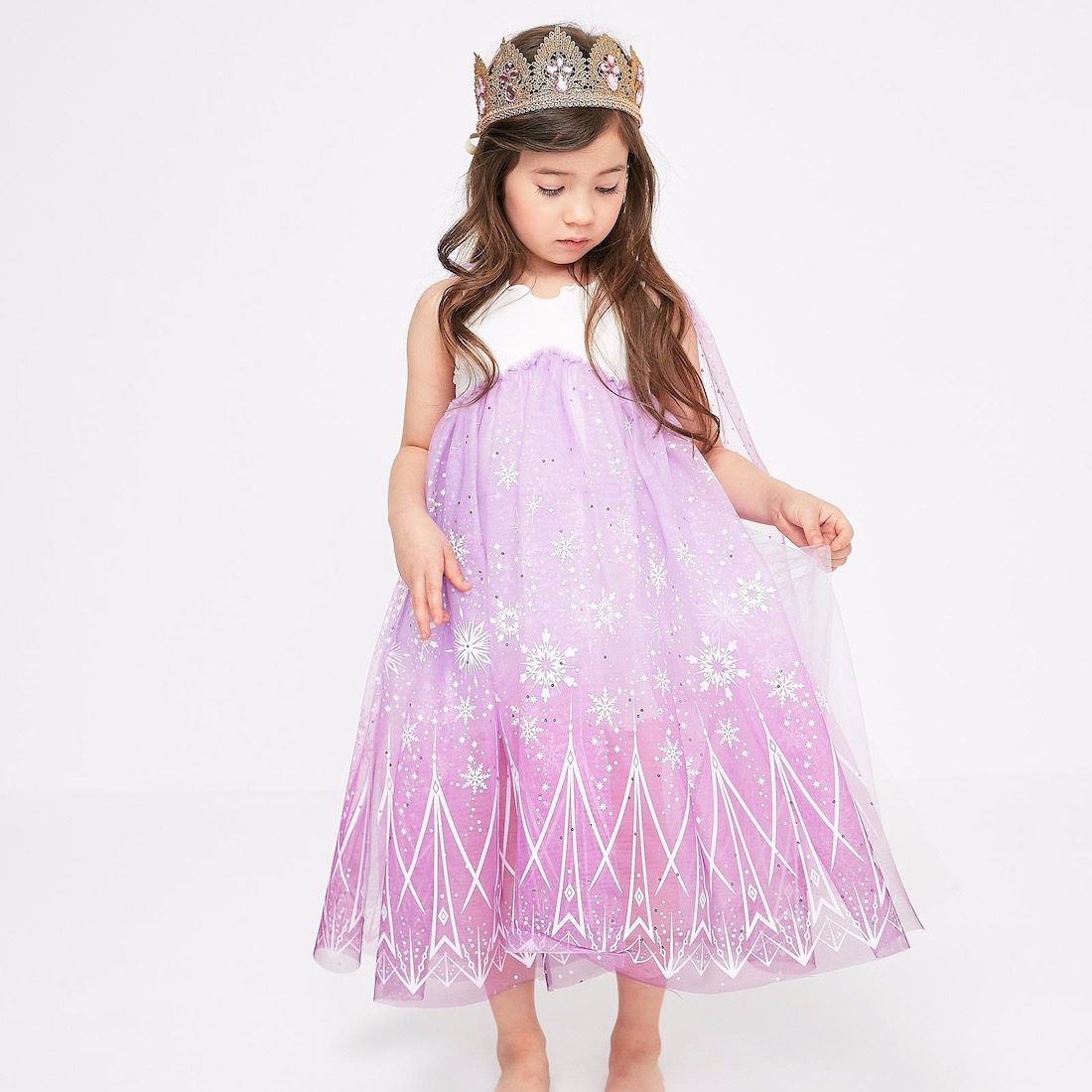 Snow Princess Dress | Pink