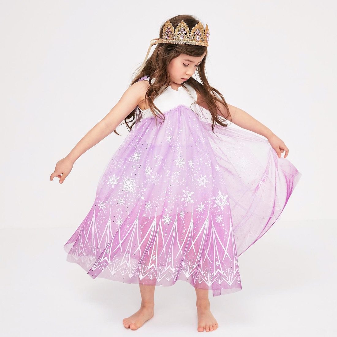 Snow Princess Dress | Pink