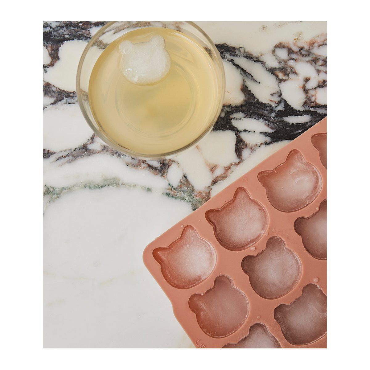 Sonny Ice Cube Tray 2 Pack | Yellow Mellow/Dark Rose Mix