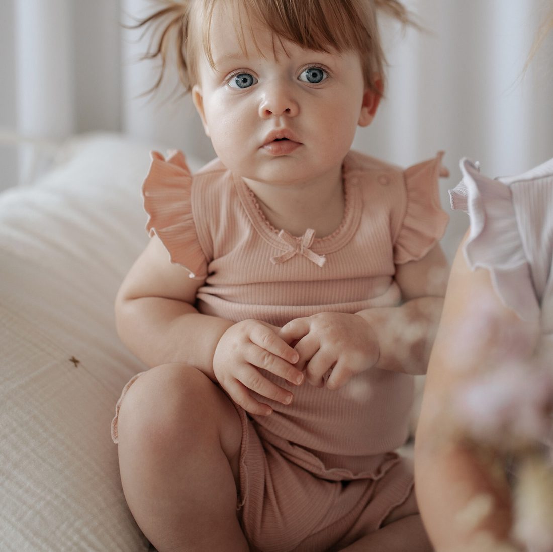 Summer Pyjama Set | Peach Blossom