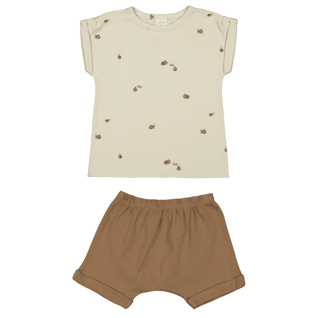 T-Shirt Bama Ecru Figs & Short Simon Cafe