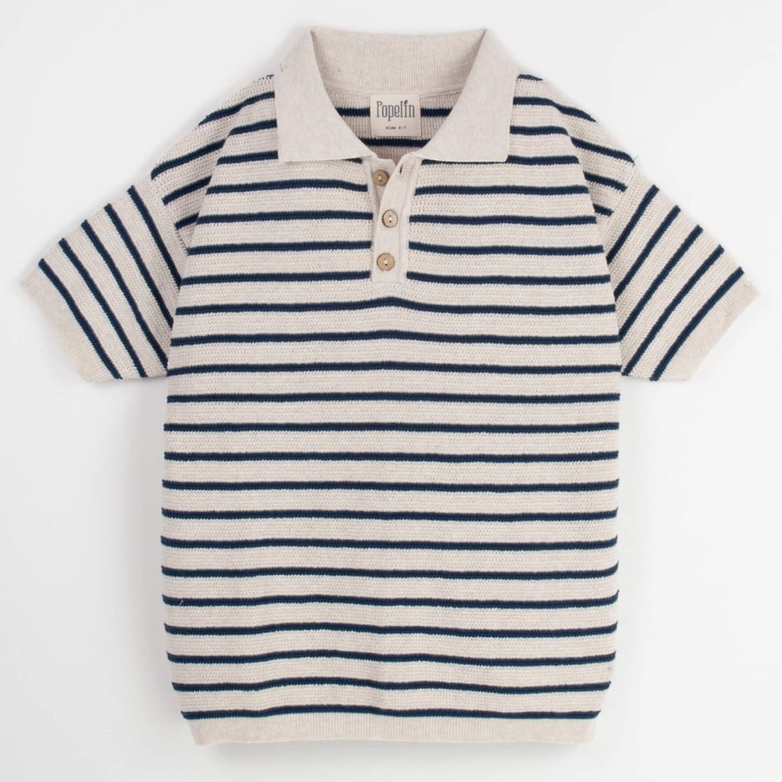 Navy Striped Knitted Jersey & Navy Shorts